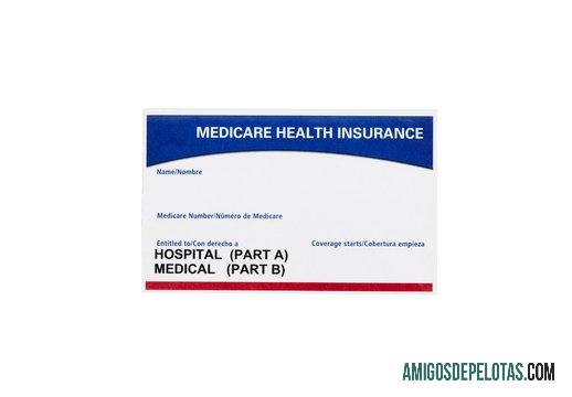 Cartão de seguro saúde médico dos EUA exemplo real